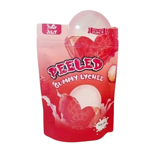 JUICY JELLY PEELED GUMMY LYCHEE 120g