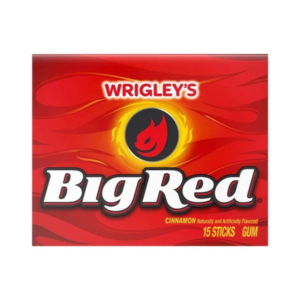 BIG RED GUM 15 STICKS