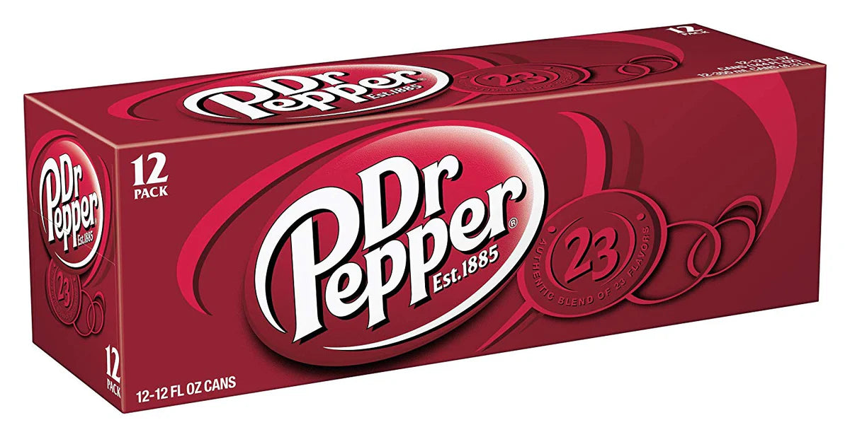 DR PEPPER 355ML 12 PACK
