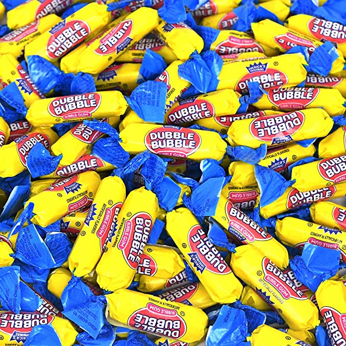 DUBBLE BUBBLE GUM ORIGINAL 300 PIECE TUB