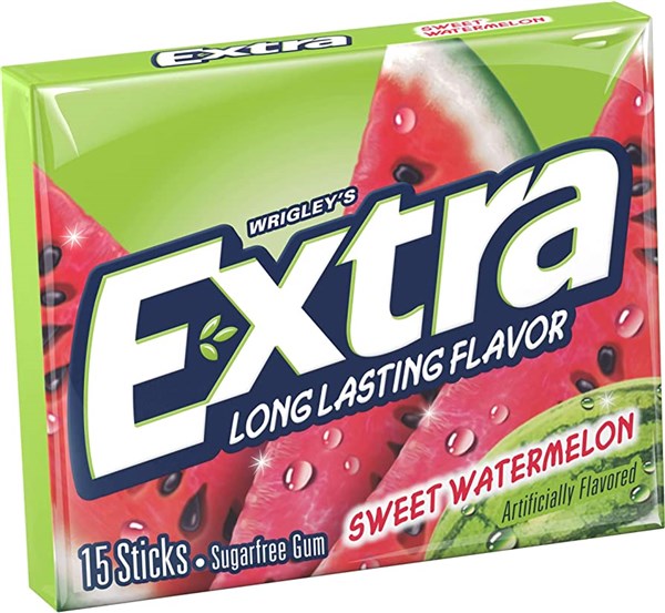 EXTRA SWEET WATERMELON GUM 10PK