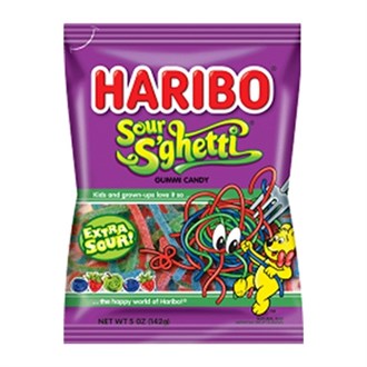 HARIBO SOUR S'GHETTI 142G