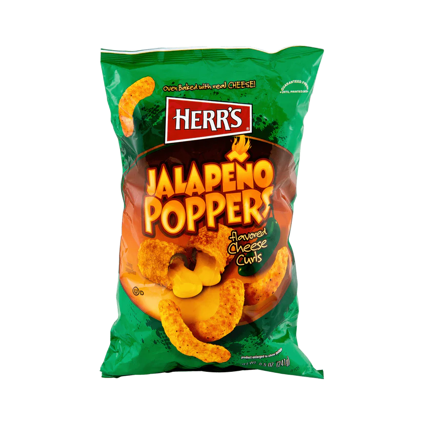 HERR'S JALAPENO POPPERS 170G