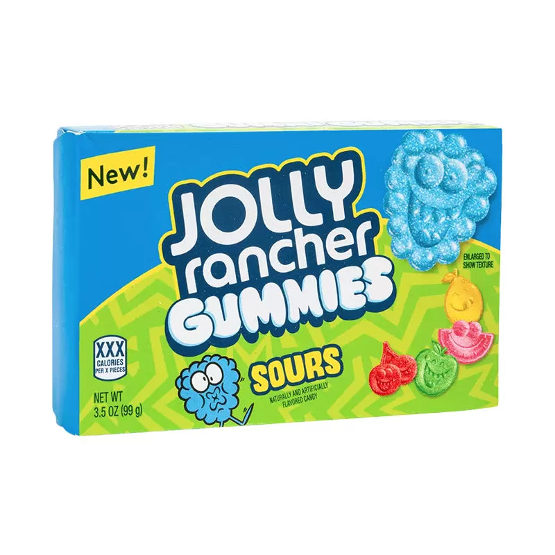JOLLY RANCHER GUMMIES SOURS BOX
