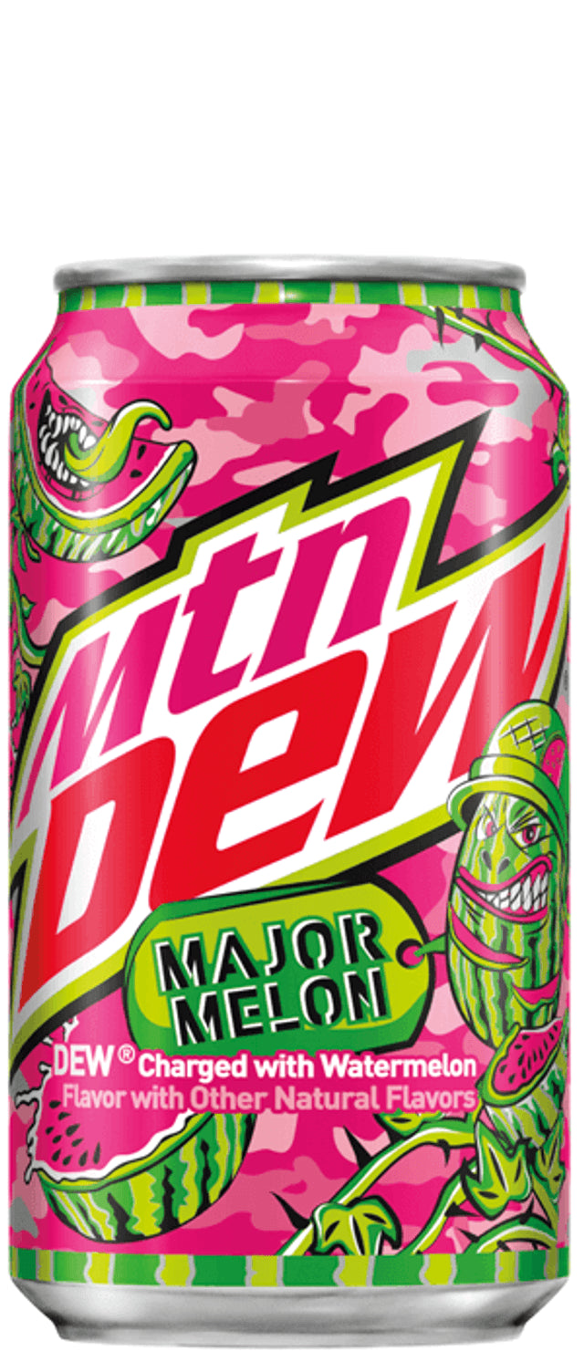MOUNTAIN DEW MAJOR MELON 355ML