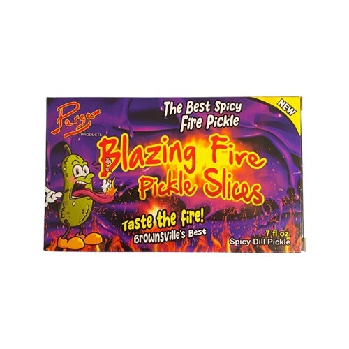 PARGA BLAZING FIRE PICKLE SLICES THEATER BOX