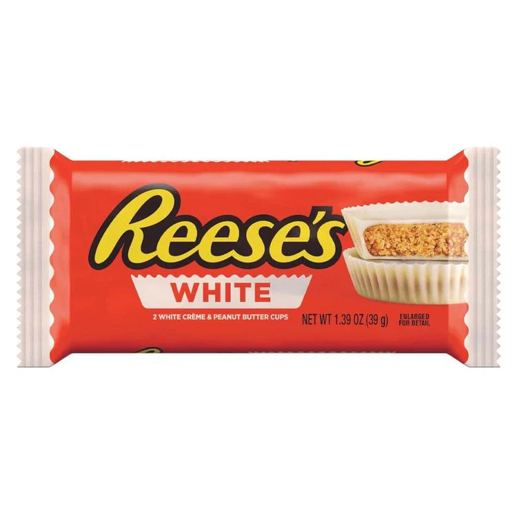 REESE'S WHITE PEANUT BUTTER CUPS 39G