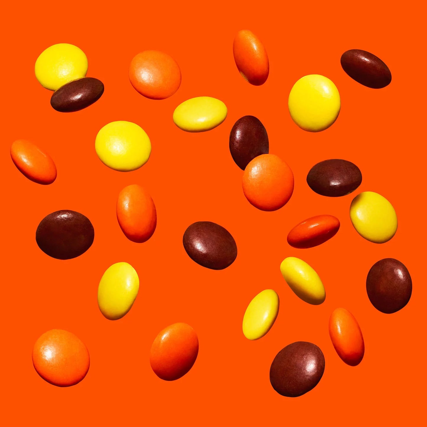 REESE'S PIECES PEANUT BUTTER IN A CRUNCHY SHELL CANDY BAG