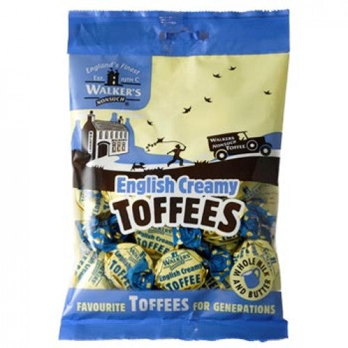 WALKERS ENGLISH CREAMY TOFFEES