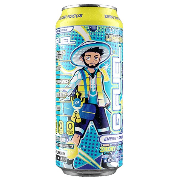 GFUEL SHINY SPLASH ENERGY DRINK 473ML