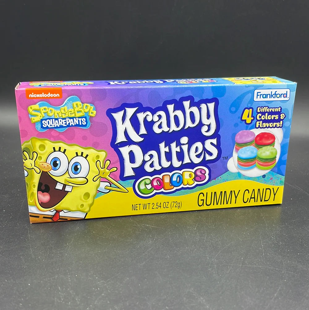 SPONGEBOB KRABBY PATTIES COLORS THEATER BOX