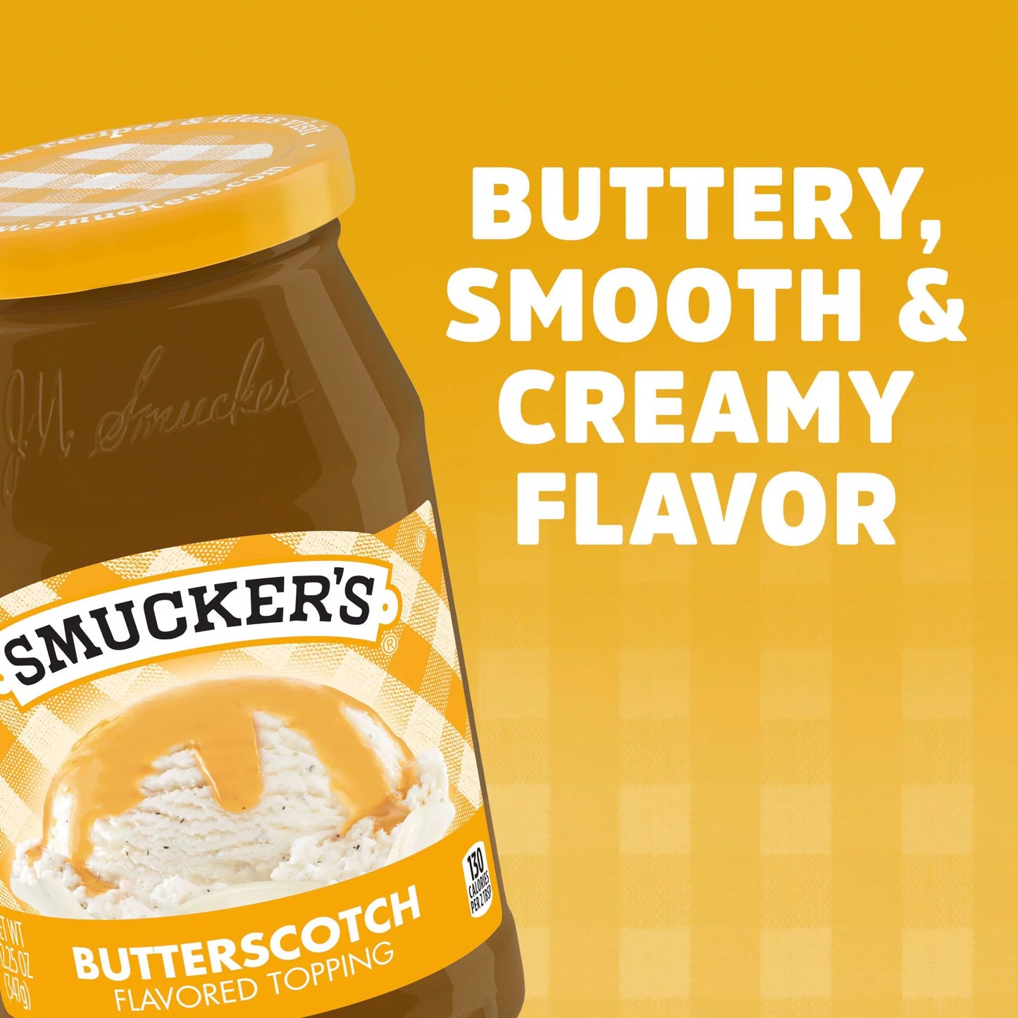SMUCKER'S BUTTERSCOTCH FLAVORED TOPPING