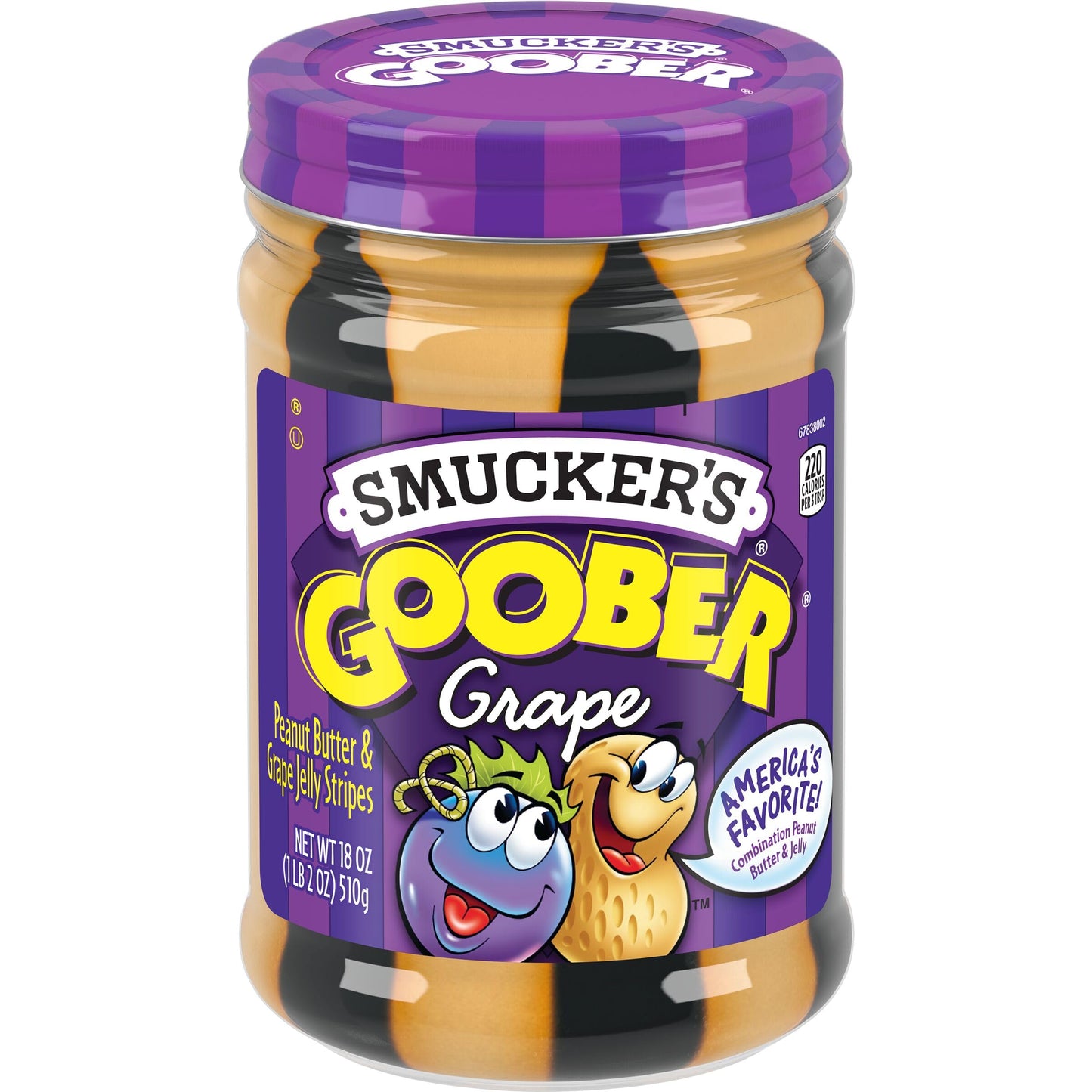 SMUCKER'S GOOBER GRAPE (510G JAR)