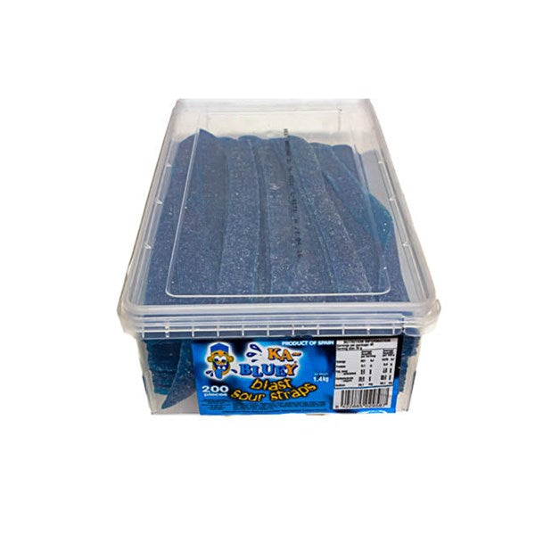 TNT SOUR STRAPS KA-BLUEY 1.4KG (200 STRAPS)