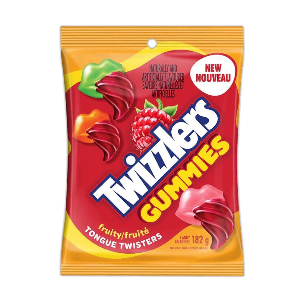 TWIZZLERS TWISTERS FRUITY 182G