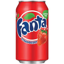 US FANTA STRAWBERRY 355ML