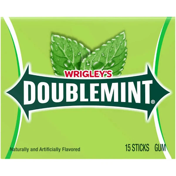 WRIGLEY'S DOUBLEMINT GUM 10PK