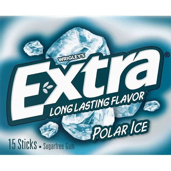 WRIGLEY'S EXTRA GUM POLAR ICE 10 PK