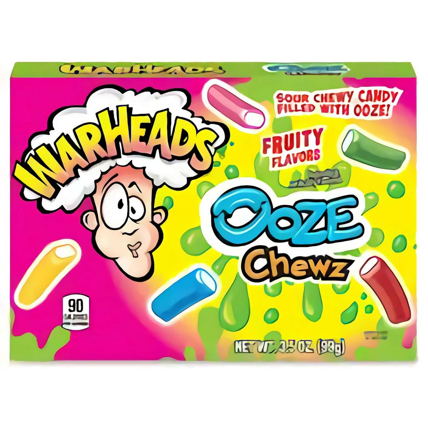 WARHEADS OOZE CHEWZ GUMMI CANDY CHEWS