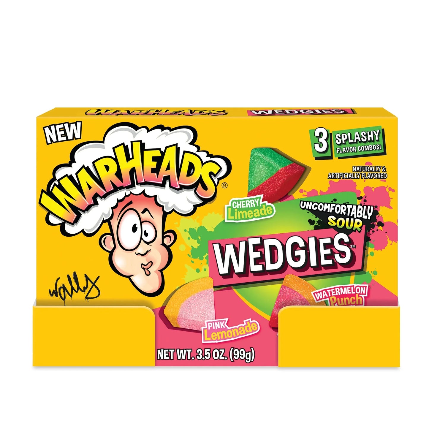 WARHEADS WEDGIES, 3.5 OZ THEATER BOX