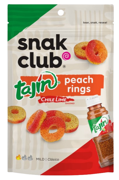 Snack Club Tajín Peach Rings