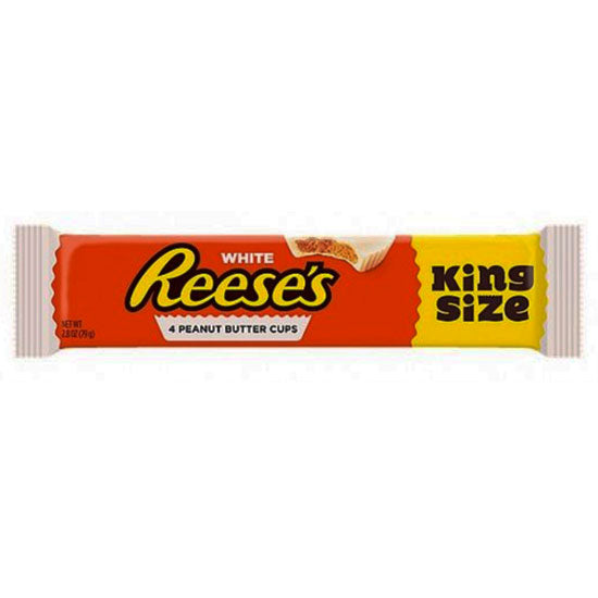 REESE'S WHITE PEANUT BUTTER CUPS KING SIZE 79G