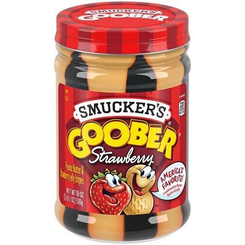 SMUCKER'S GOOBER STRAWBERRY (510G JAR)