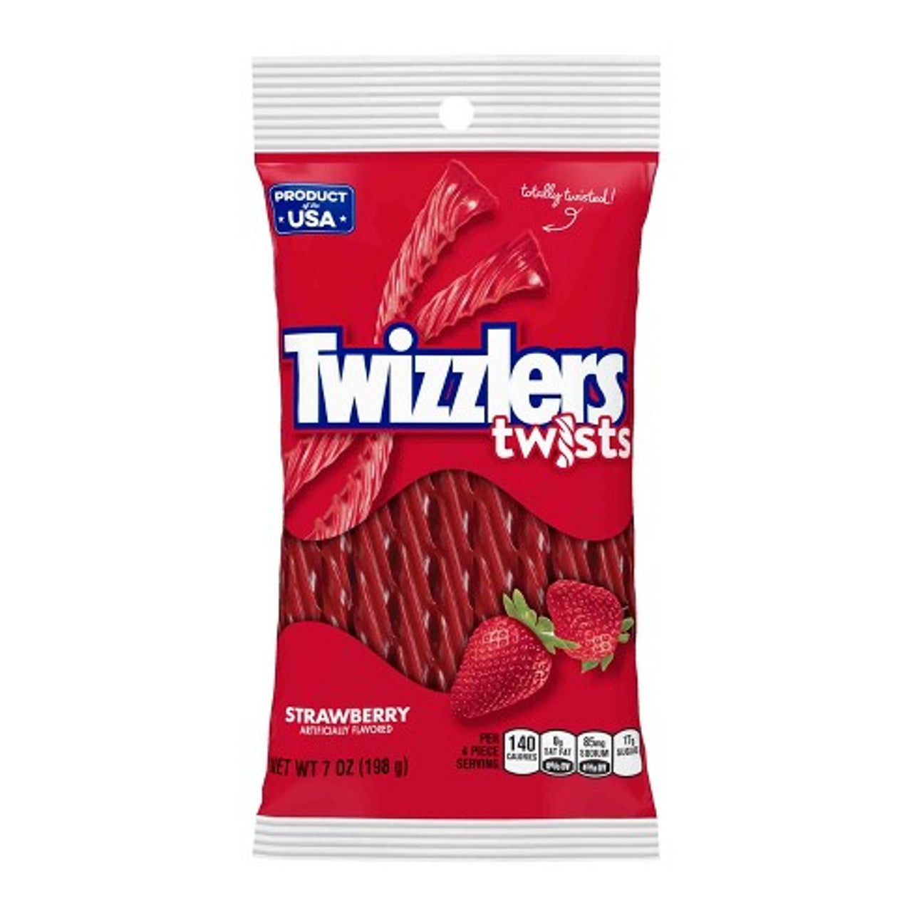TWIZZLERS STRAWBERRY TWISTS 198G