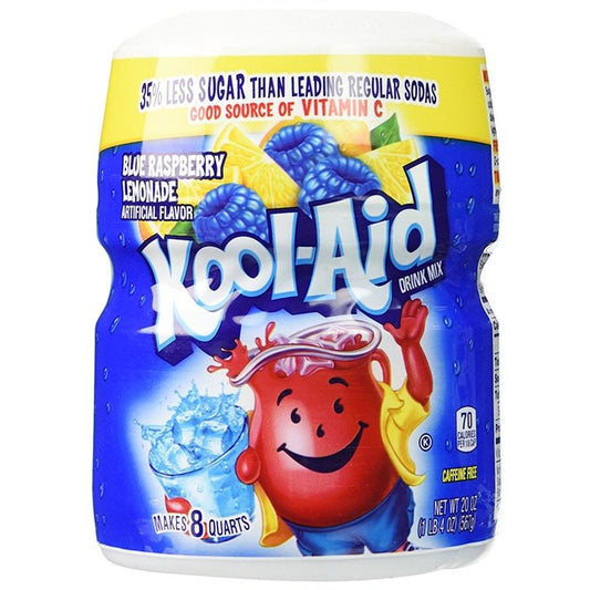 Kool Aid Raspberry Lemonade Drink Mix Tub 538g
