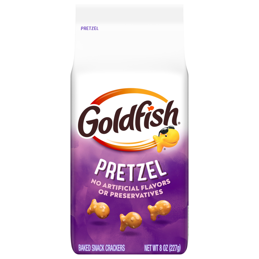 GOLDFISH PRETZEL CRACKERS 187G