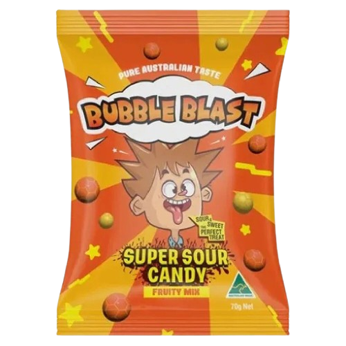 Bubble Blast Super Sour Candy