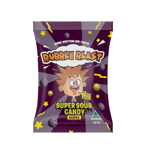 Bubble Blast Super Sour Candy