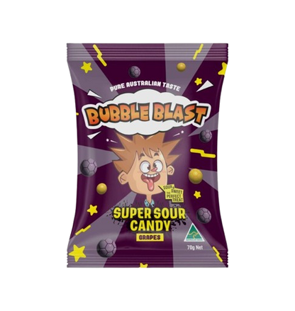 Bubble Blast Super Sour Candy