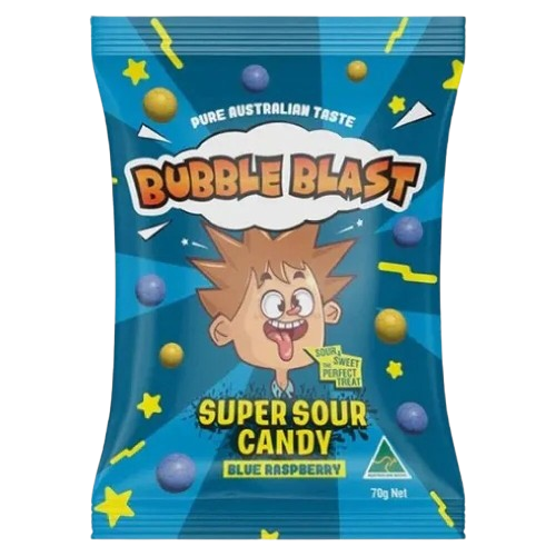 Bubble Blast Super Sour Candy