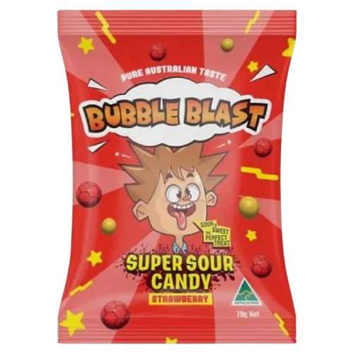 Bubble Blast Super Sour Candy