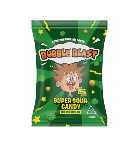 Bubble Blast Super Sour Candy