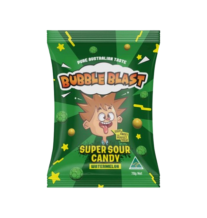 Bubble Blast Super Sour Candy