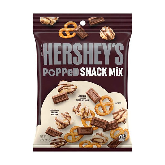 HERSHEY'S SNACK MIX POPPED 113G