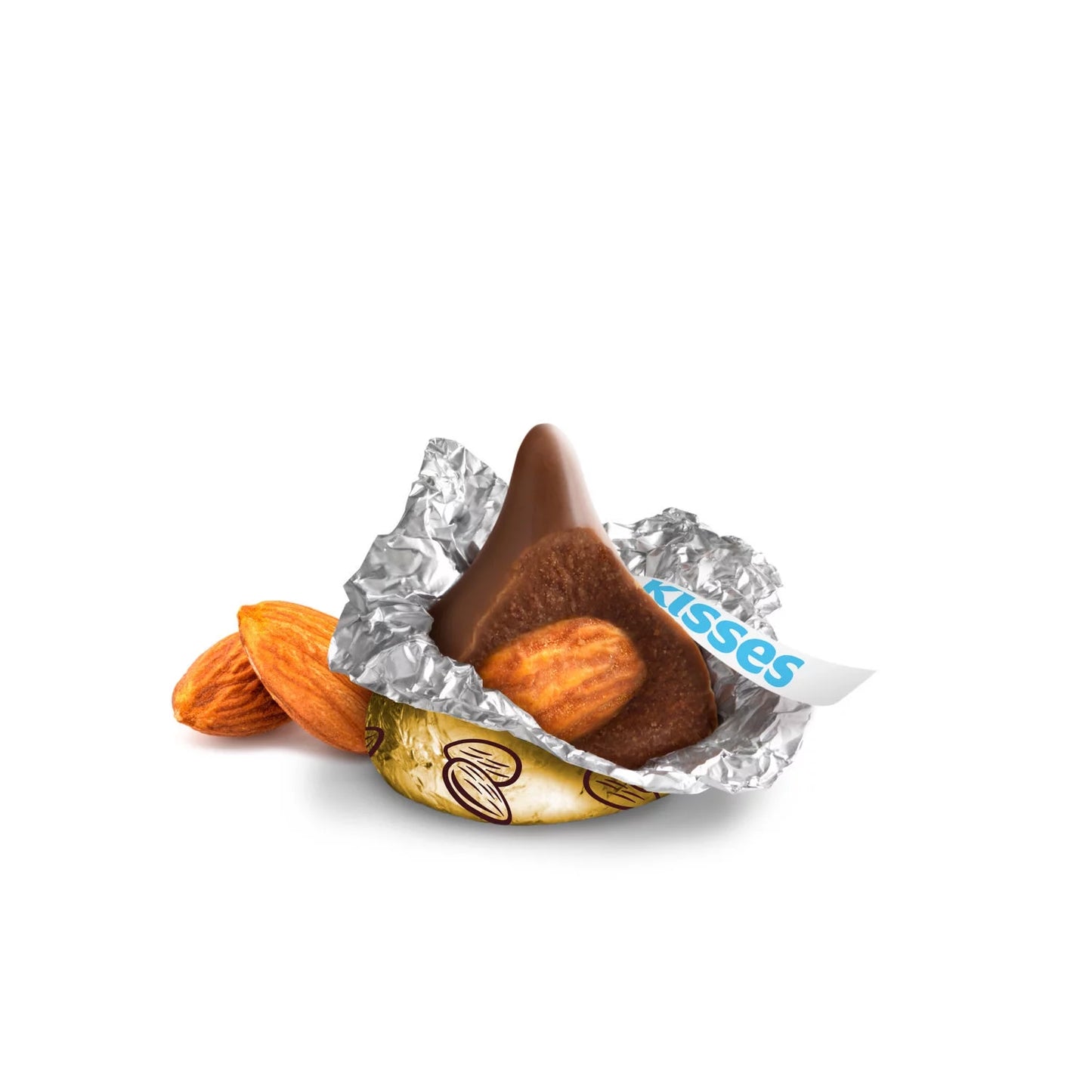 HERSHEY'S KISSES MILK CHOCOLATE WITH ALMONDS 127G