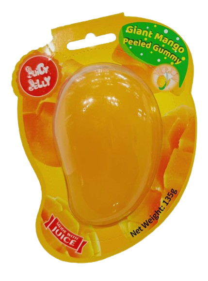 Juicy Jelly Giant Mango Peeled Gummy