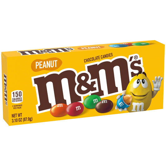 M&M'S PEANUT MILK CHOCOLATE THEATER BOX