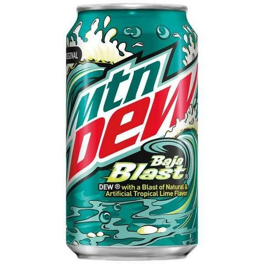 MOUNTAIN DEW BAJA BLAST  355ML