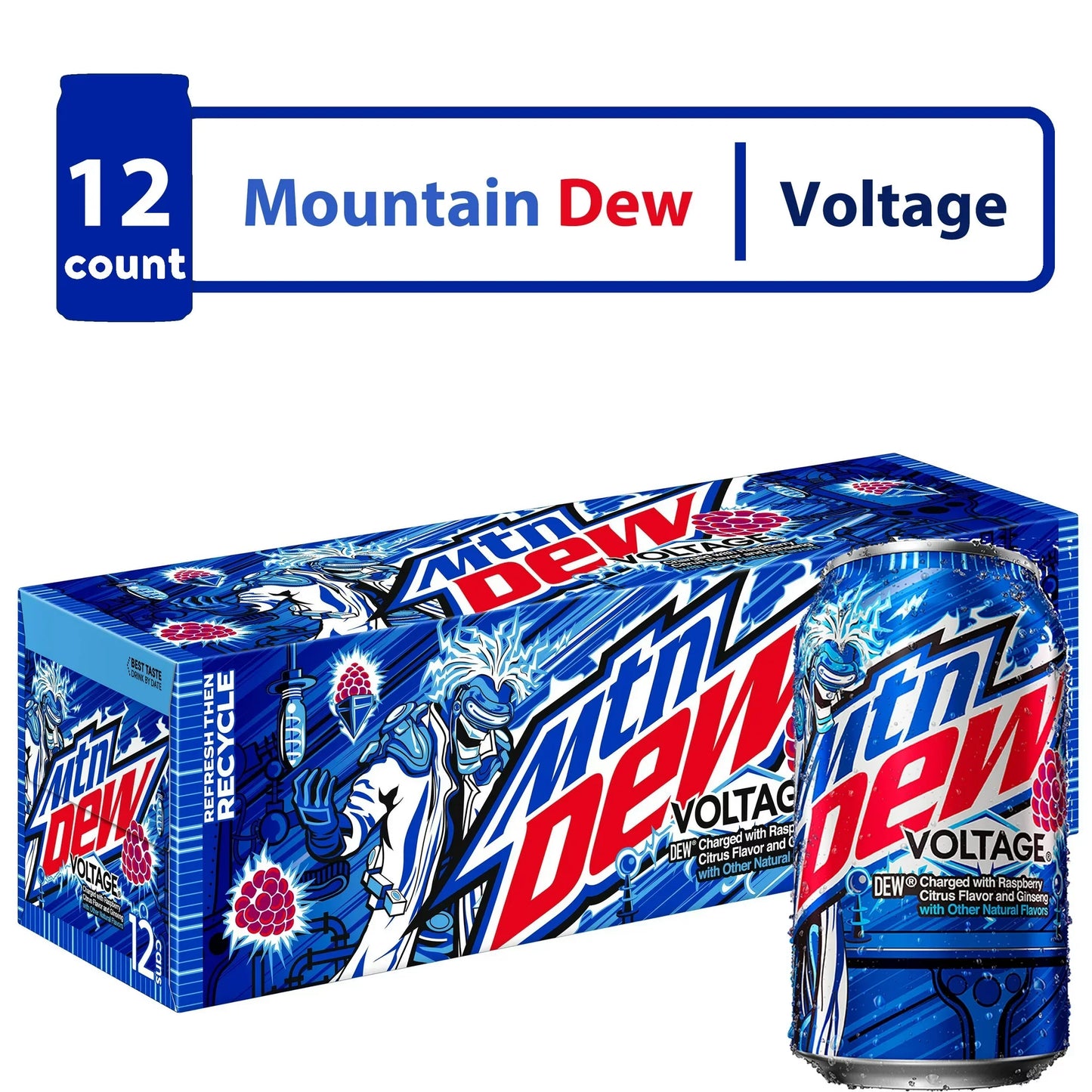 MOUNTAIN DEW VOLTAGE 355ML