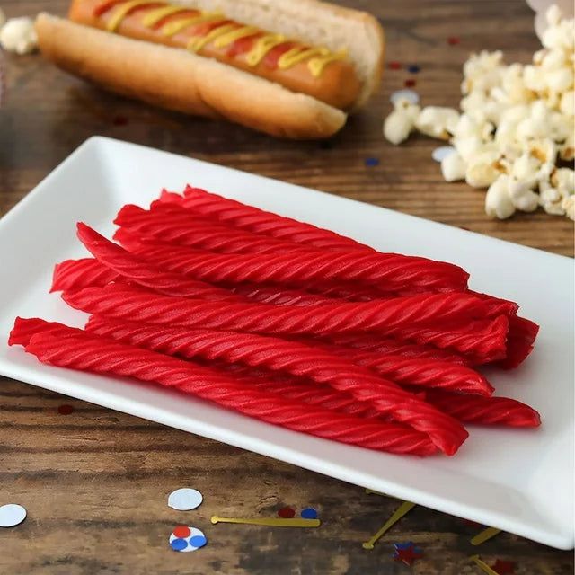 RED VINES TWISTS ORIGINAL RED CHEWY CANDY