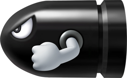 SUPER MARIO BULLET BILL CANDY TIN