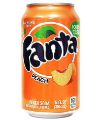 US FANTA PEACH 355ML