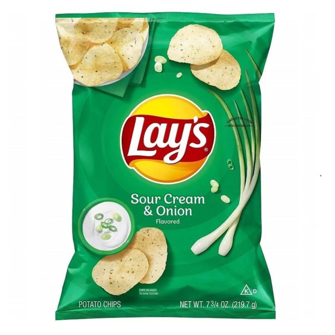 LAY'S SOUR CREAM AND ONION
