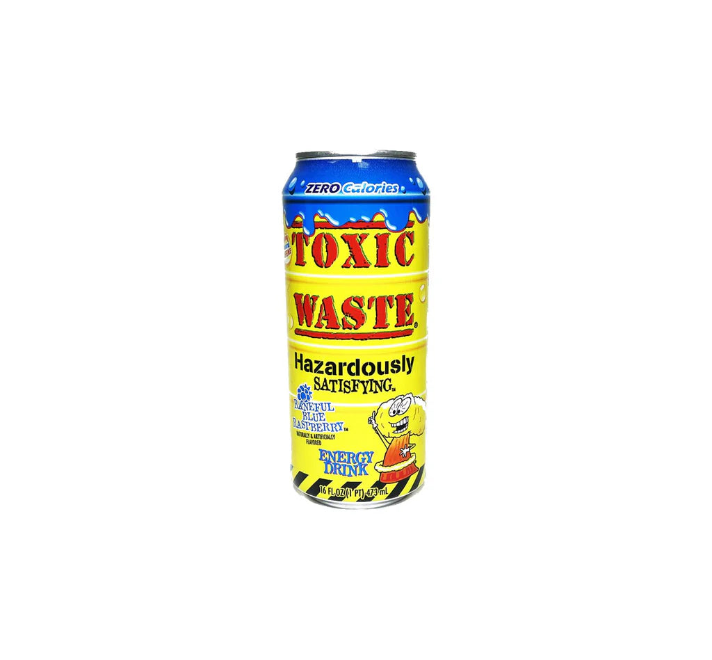 TOXIC WASTE BLUE RASPBERRY 473ML – Kandy 4 U